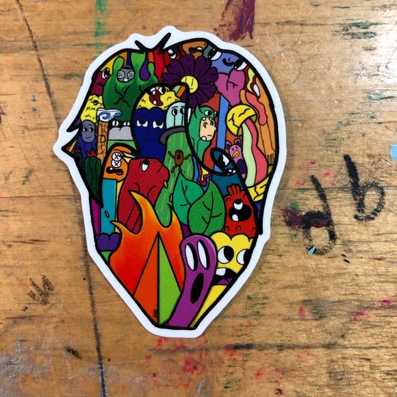 3 Pack of Doodle Stickers - Picture 3 of 4
